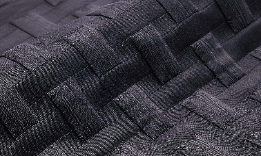 Triple Weave Jacquard– woven insulation Fabric